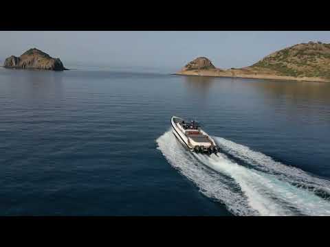 Wally 48X T/T Maverick with 4 x 450 Mercury Racing Engines!