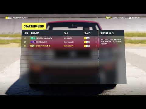 Forza Horizon 2, 28.562 Toyota Celica ‘74 Drag.