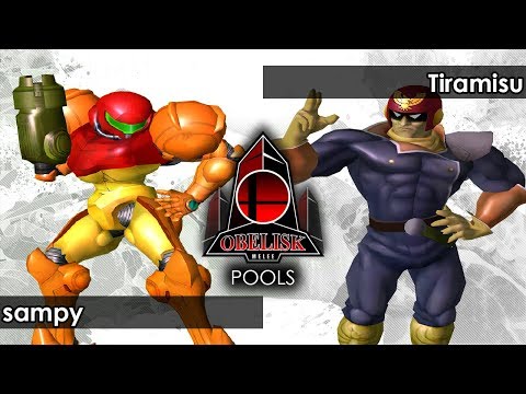 Melee: sampy (Samus) V HoG | Tiramisu (Falcon/Fox) - Obelisk 108 Tournament SSBM