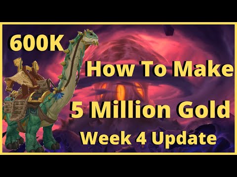 How To Make 5 Million Gold | Brutosaur Mount Guide| Week 4 Update 600k