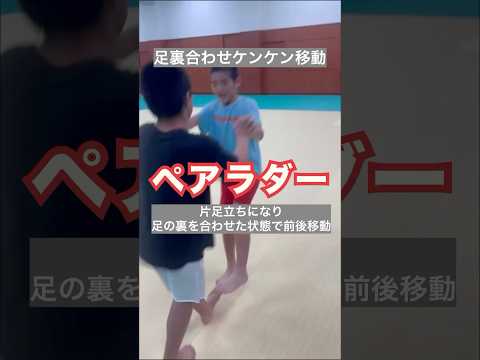 #ペアラダー#ペアフットワーク#リズム柔道#ケンケン#ラダー#rhythmjudo#柔道#judotraining#judo#footwork