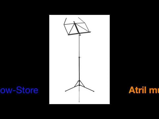 Vídeo relacionado con Atril Musica Plegable Estable, Atril Y Soporte de Mesa 2 en 1, Atril para Partituras Altura Regulable, Atril con Bolsa de Transporte Impermeable, Soporte para Partituras para Niños Y Adultos Negro