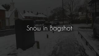 preview picture of video 'Snow in Bagshot'