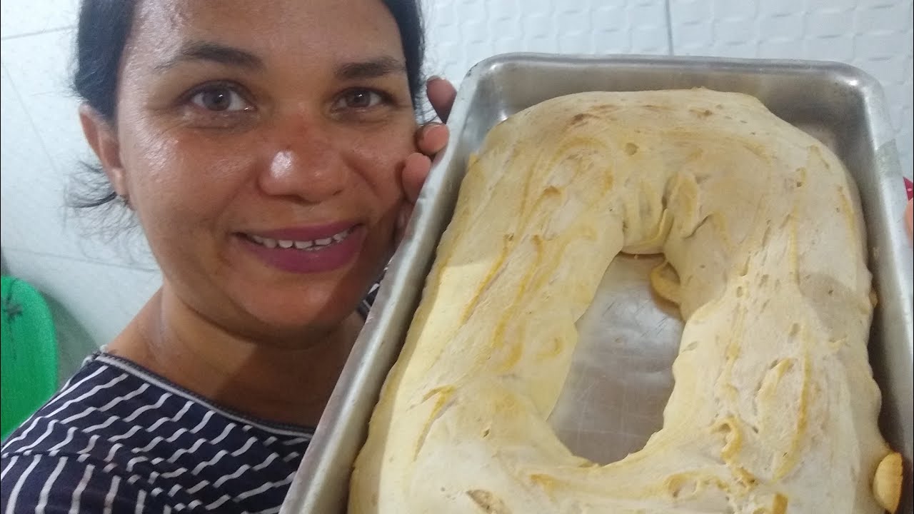 ROSCA DE POLVILHO GIGANTE ASSADA NO FORNO