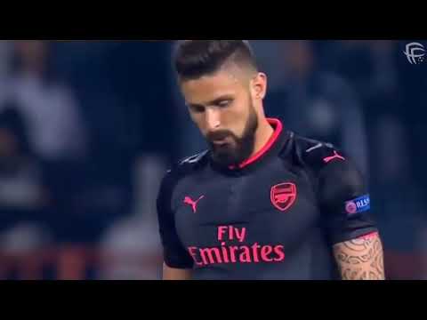 FK Crvena Zvezda vs Arsenal 0 1 Highlights & Goals   19 10 2017   720HD