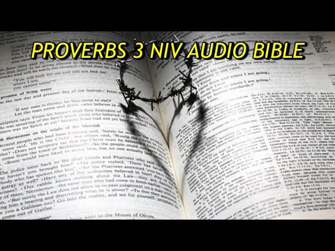 PROVERBS 3 NIV AUDIO BIBLE(with text)