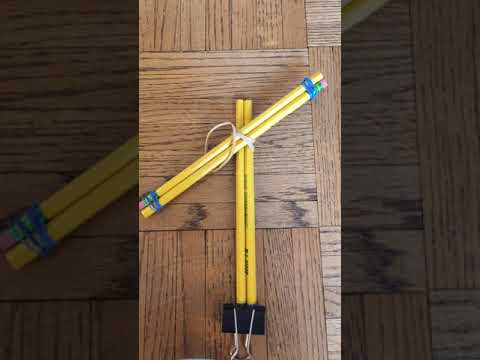 How to Make a Pencil Slingshot