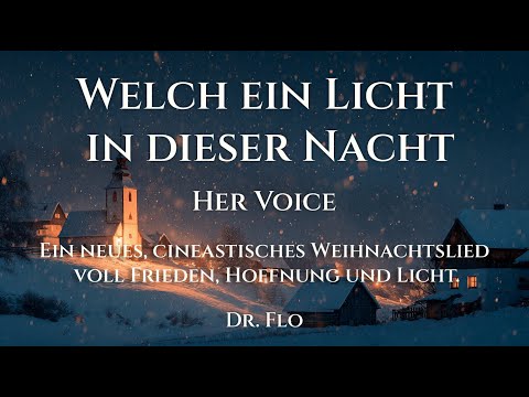 🇩🇪 ✨ Welch ein Licht in dieser Nacht — Her Voice (Weihnachtslied | Cinematic Version) | Dr. Flo