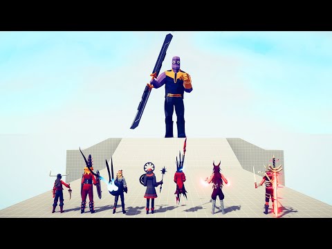 THANOS vs EVERY FACTIONS | TABS - Totally Accurate Battle Simulator