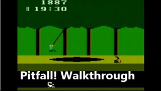 Pitfall Walkthrough ( All 32 Treasures & Kill Screen) Atari 2600 – The No Swear Gamer