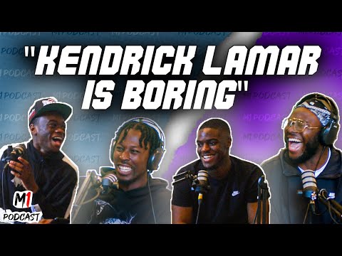 M1 RAP BATTLE!!! | IS KENDRICK LAMAR TRASH? | UK VS US RAPPERS!!! - #M1PODCAST EP115