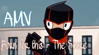 Download lagu Randy cunningham ninja total [AMV] (especial 100 subs) The Score - Born For This mp3