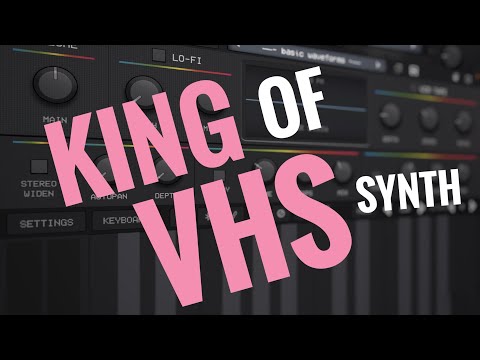 AudioKit King of VHS Synth // iPad, iPhone, AUv3, Standalone // Walkthrough & Backstory