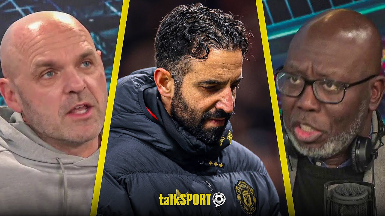 "Key is CONTROL!" Danny Murphy & Darren Lewis DEBATE who will REPLACE Ruben Amorim at Man United