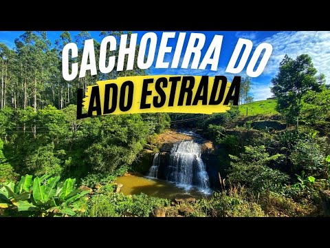 CACHOEIRA DE FACIL ACESSO EM ORLEANS - SC - CACHOEIRA BARRA RIO NOVO - LINDA DEMAIS