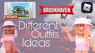 Different Outfits Ideas In Brookhaven