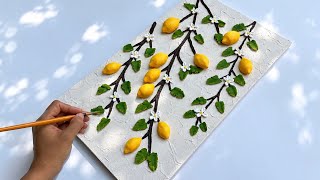 Can You Believe These Lemons Are Handmade? 😍 Look How I Made These Realistic Lemons 🍋