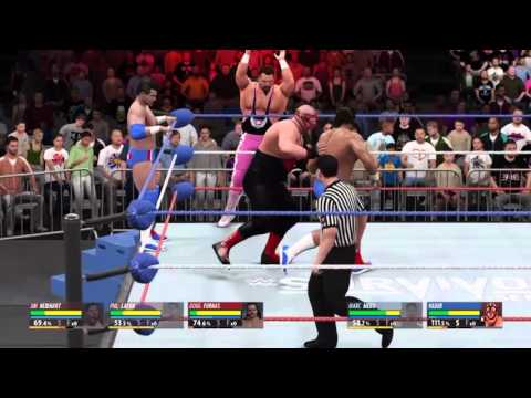 Survivor Series 1997 Match 2 8-Man Elimination Tag Team Canada vs Team USA