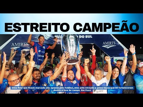 Estreito conquista título Copão Maranhão do Sul em final memorável marcada por pedido de casamento
