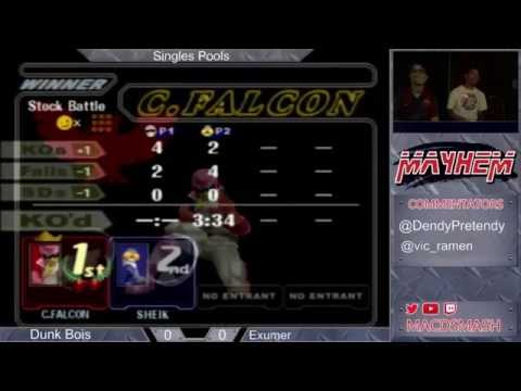 Mayhem Apr 2015 Pools: Dunk (Falcon) vs Exumer (Sheik)
