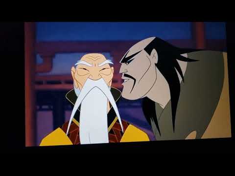 Jiminy Cricket (LA) Tells Shan-Yu to Quit Telling Those Whoppers