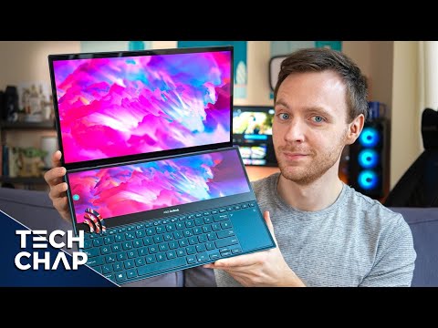 ASUS ZenBook Pro Duo 15 - INSANE Dual 4K Screen + RTX 3070! | The Tech Chap