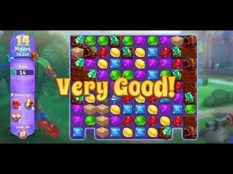 Willy Wonka's World of Candy - Level 90 Complete - No Hacks / No Boosters (Android/IOS)