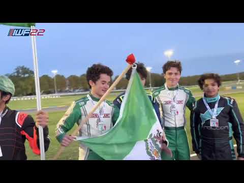 LEO ROBINSON - X30 Junior - IAME IWF22 - Le Mans Karting International - Drivers' Parade