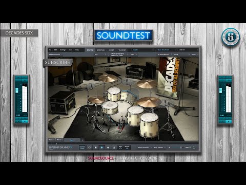 Toontracks DECADES SDX Superior Drummer 3