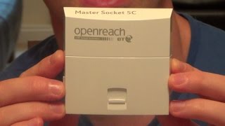 The New NTE5C BT OPENREACH Master Phone Socket & MK4 VDSL faceplate
