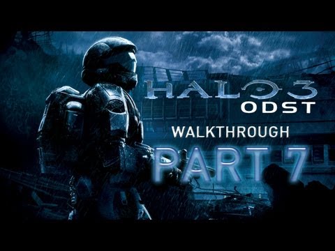 Halo 3: ODST - Walkthrough Part 7 [Mission 3: MOMBASA STREETS]  - W/Commentary