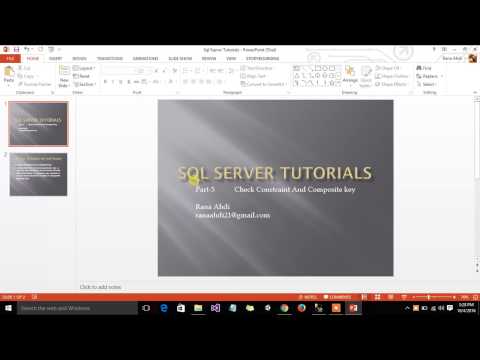 Part 6 Composite Key and Check Constraint