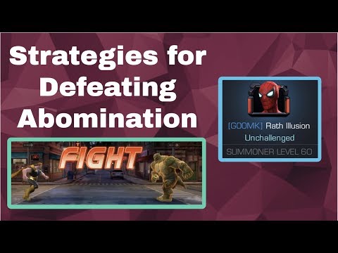 How to Beat Abomination in Act 5.3.1 -- Hyperion [MCOC]