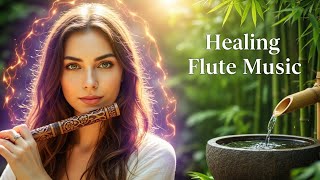 Relaxing Water Fountain & Healing Flute 🌿 Start Fresh with Deep Calm