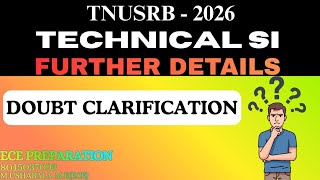 Download lagu TNUSRB TECHNICALSI EXAM-important details#tnusrb#technicalsi#ece#cse#it #stretegy#classes#testbatch mp3
