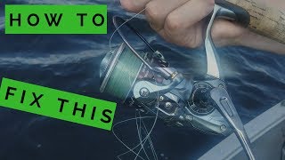 How to get rid of line twist, and birds nest on a spinning reel