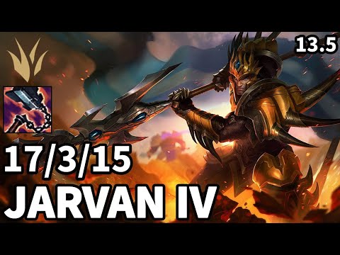 Jarvan IV Jungle vs Lee Sin - KR Master  | Patch 13.5