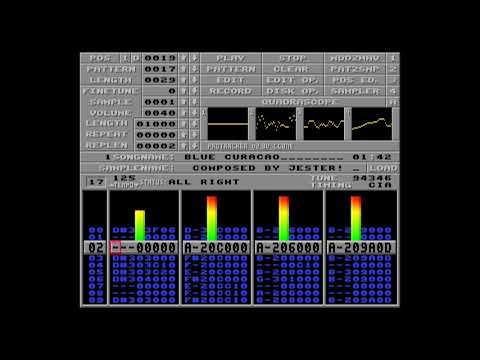 Amiga music: Jester - Blue Curacao