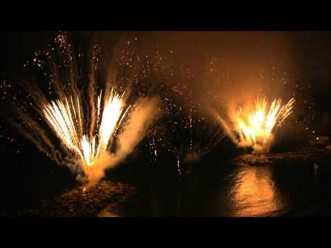 Fuochi d'artificio con musica - fireworks and music - Aerosmith