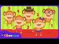 Five Little Monkeys Jumping on the Bed | Nursery ...