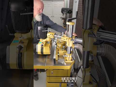 Power Feeder Installation on Shaper Powermatic PF 31