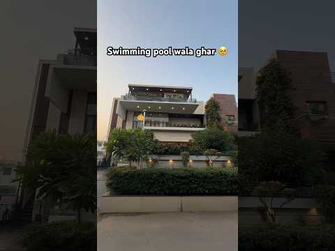 Swimming pool wala 500 gaj ka ghar 😍 7696555002 #music #luxuryhome #realestate