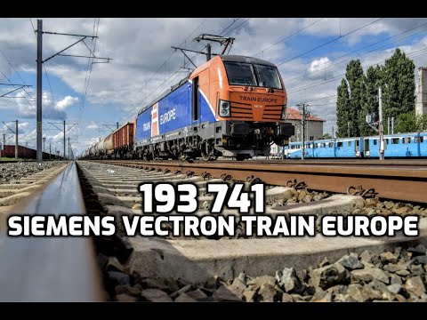 🚄 🚅 SIEMENS VECTRON 193 741 Train Europe & EA 865 Train Hungary