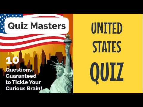 QUIZ MASTERS - UNITED STATES QUIZ