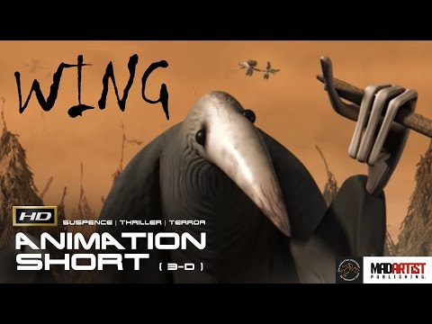 CGI 3D Animated Short Film "WING" Thrilling Terror Animation by The Animation Workshop