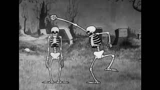 Drake God's Plan on the Spooky Scary Skeletons dance animation