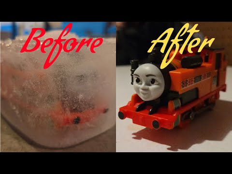 Saving Nia 80th Anniversary Motorized from an Ice Block