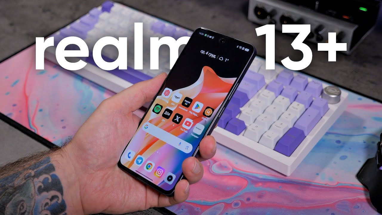 realme 13+ 5G 12/256GB (Dark Purple) video preview