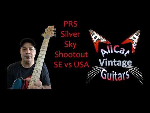 PRS Silver Sky Shootout - Core vs SE