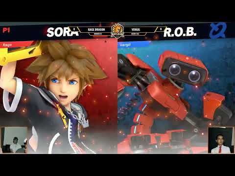 Rayenari Weekly 52 - Winners R1  - Rage Dragon (Sora) Vs. Vergil (R.O.B) - SSBU